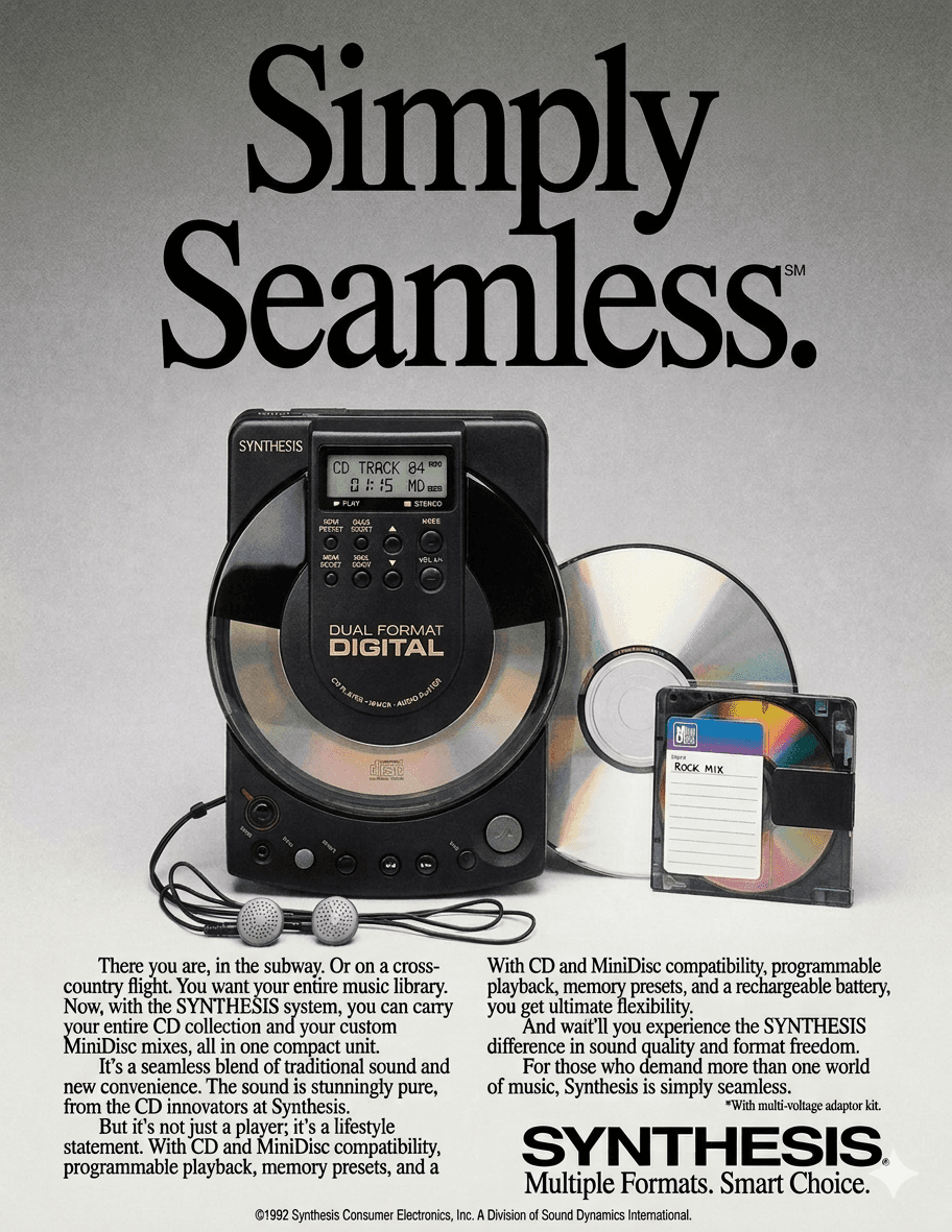 SYNTHESIS — Simply Seamless. Multiple Formats. Smart Choice.